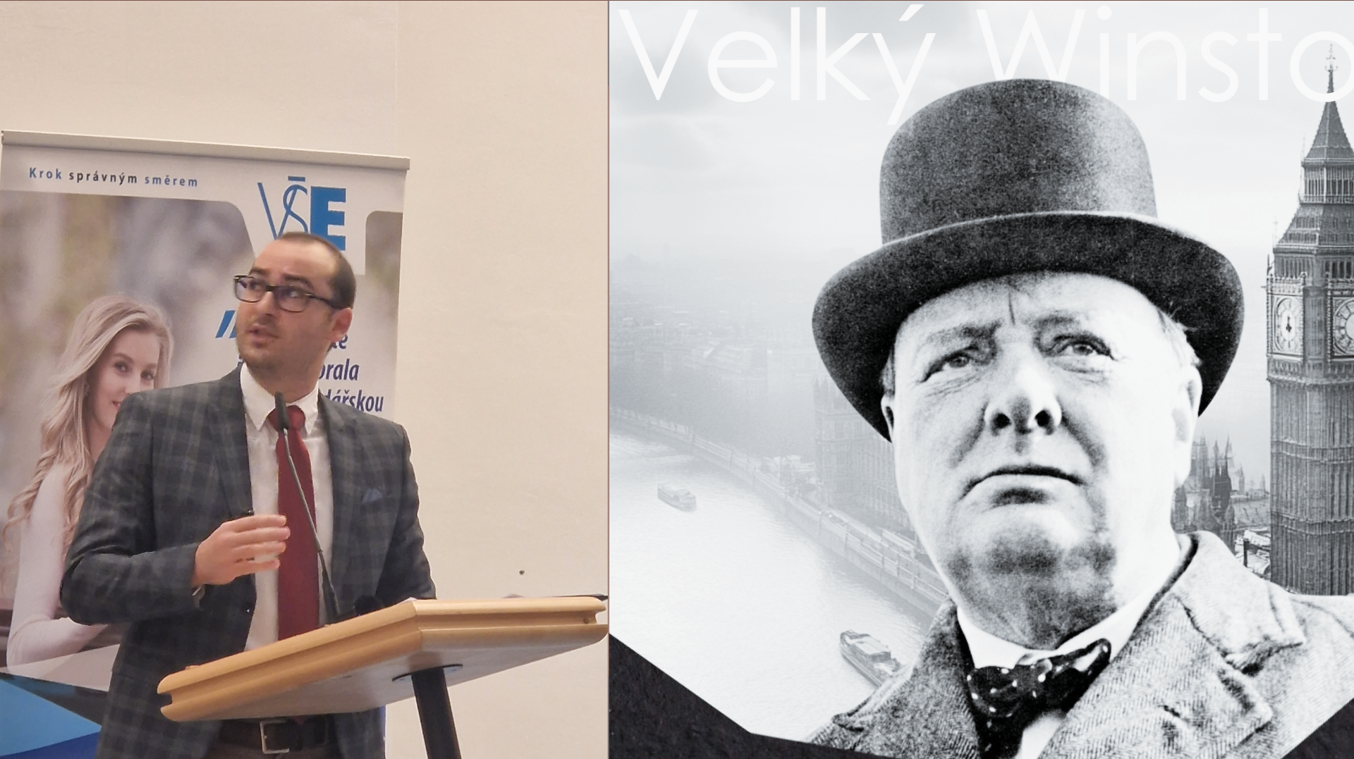 Ing. Jan Kozák, Ph.D., Spoke at the “Great Winston” Conference Held at the Faculty of Economics
