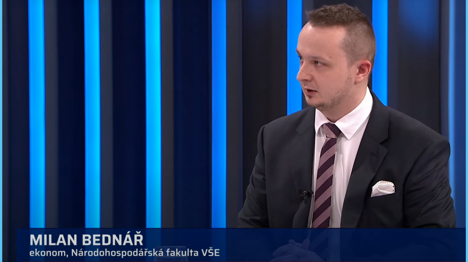Milan Bednář Commented on the Current Economic Situation of the Czech Republic on CNN Prima News