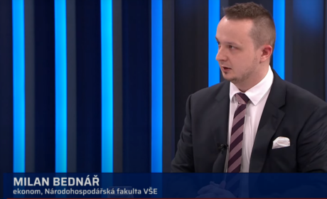 Milan Bednář Commented on the Current Economic Situation of the Czech Republic on CNN Prima News