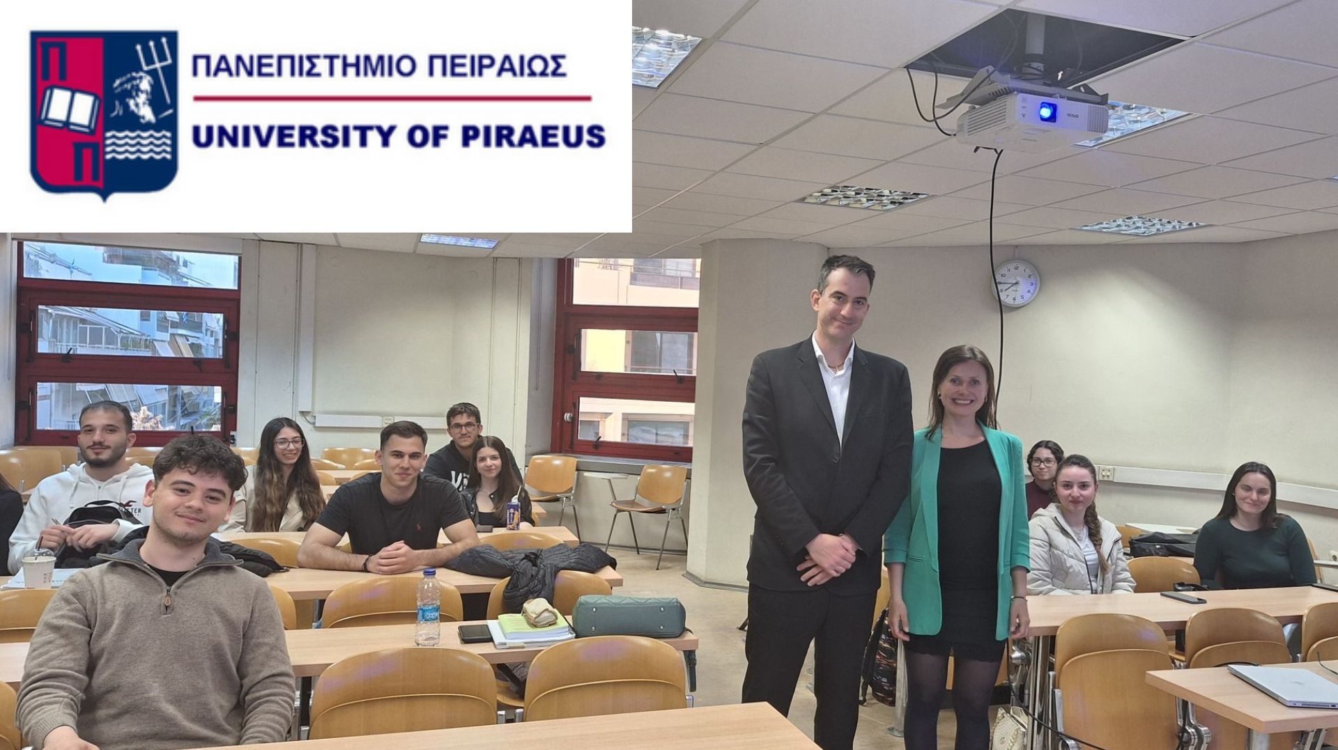 Hana Černá Silovská přednášela na University of Piraeus v Athénách, kde se zúčastnila výukového programu v rámci mezinárodní akademické spolupráce