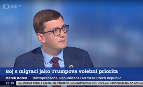 Marek Koten komentoval aktuální dění ve Spojených státech amerických v médiích ČT24, Český rozhlas Plus a Forum24